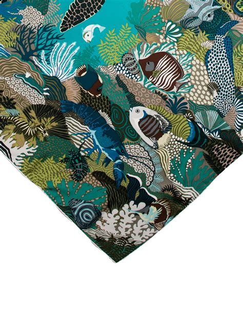 Hermes Scarf Under The Wave .